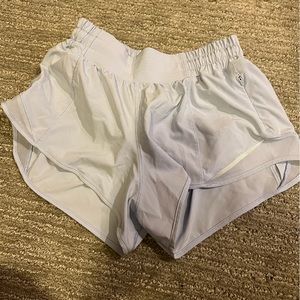 Light blue Lululemon shorts